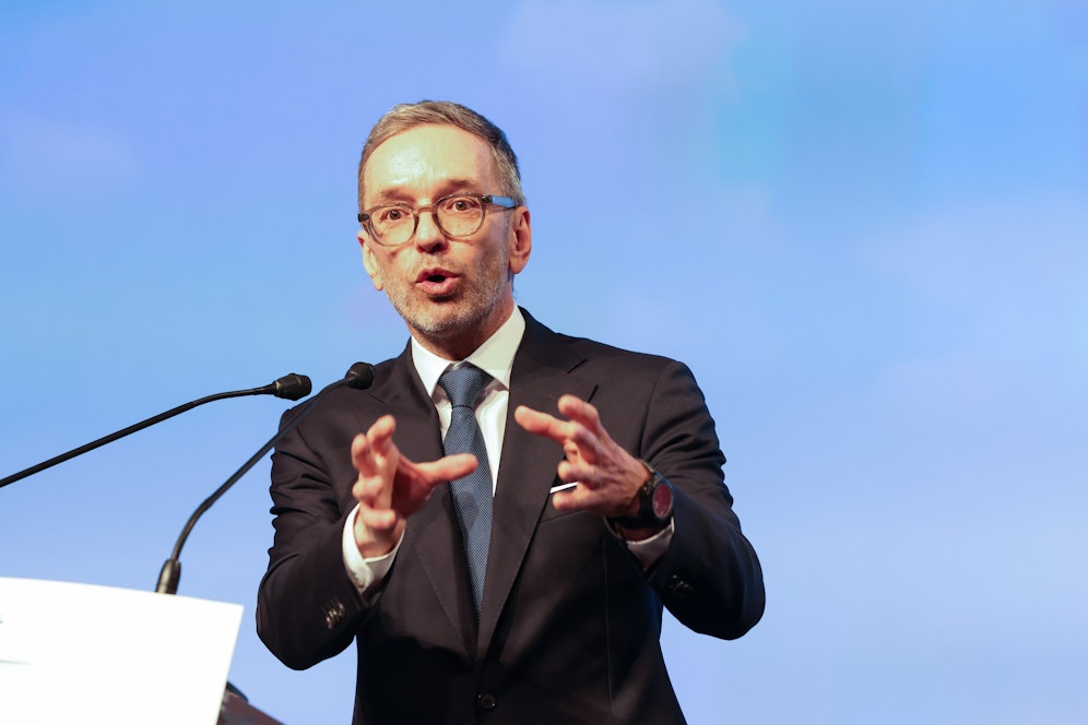 FPÖ-Bundesparteiobmann Herbert Kickl