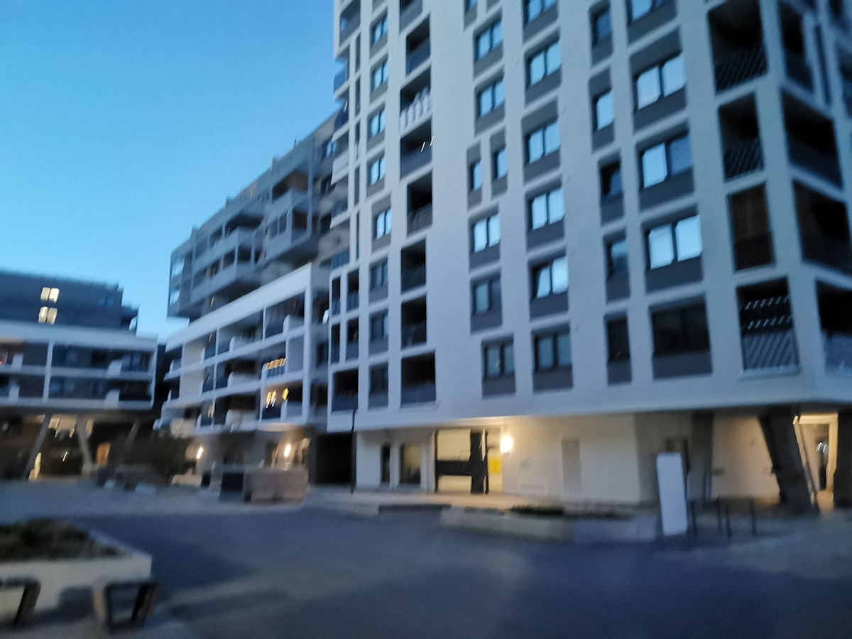 Den Sonnenuntergang mussten zahlreiche Liesinger aus der Dunkelheit beobachten