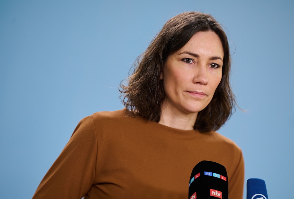 Die grüne Bundesfamilienministerin hat am Montag ihren Rücktritt erklärt.