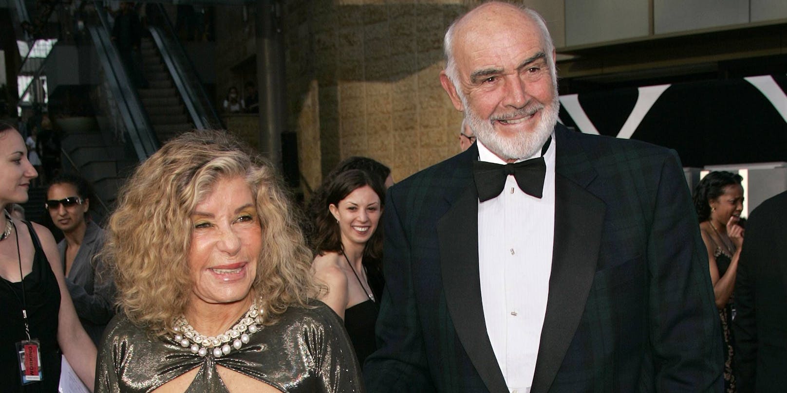 Sean Connery mit Micheline Roquebrune waren 45 Jahre verheiratet.