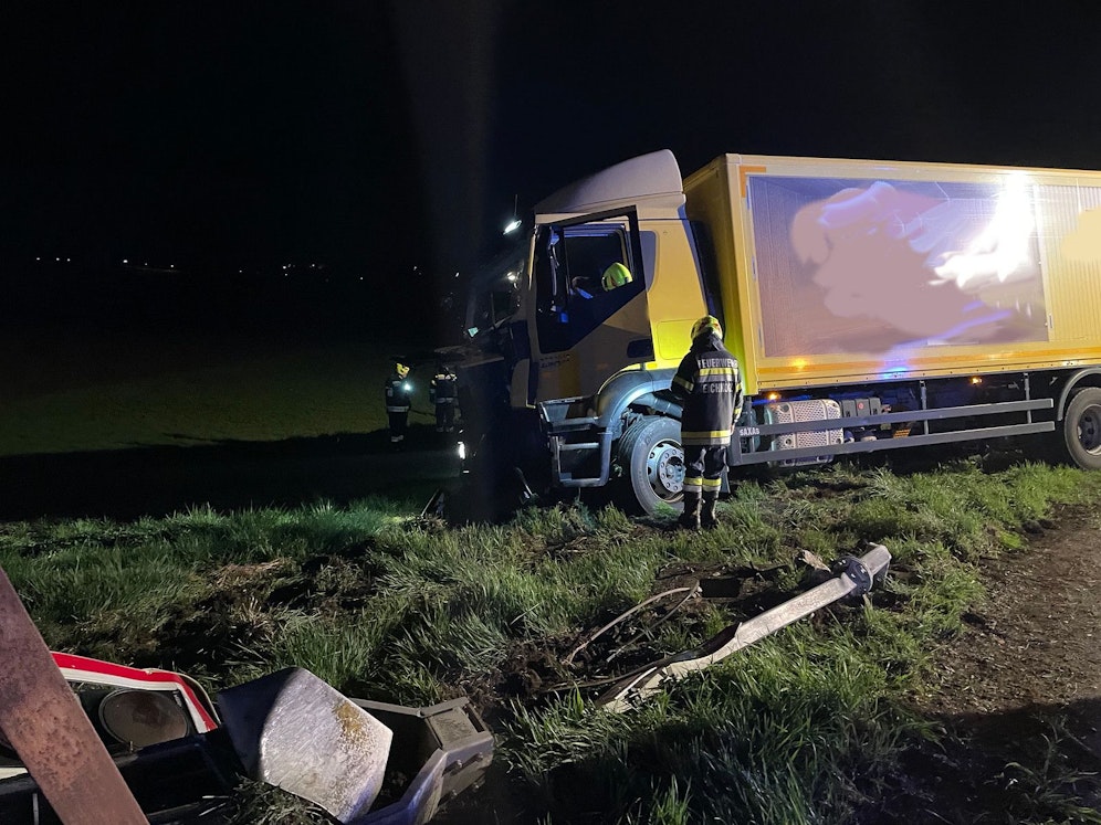 Der Unfall ereignete sich in der Nacht auf Dienstag.