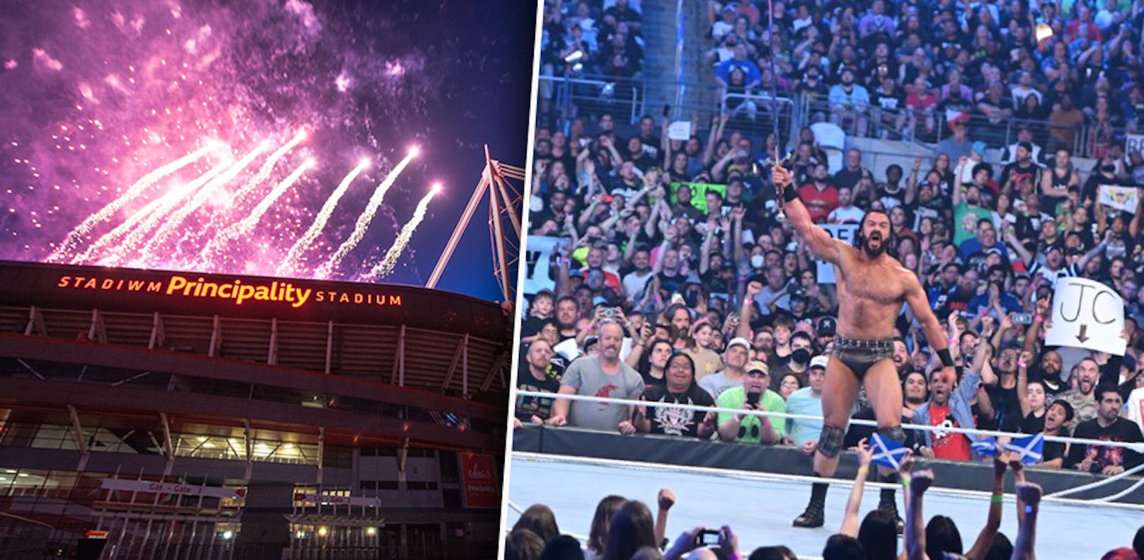 Erstmals seit 30 Jahren: WWE mit Stadion-Show in Europa