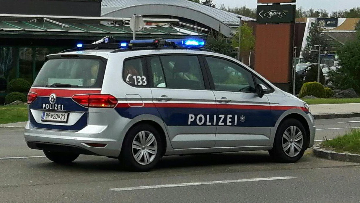 Polizeiauto in Klagenfurt (Symbolbild)