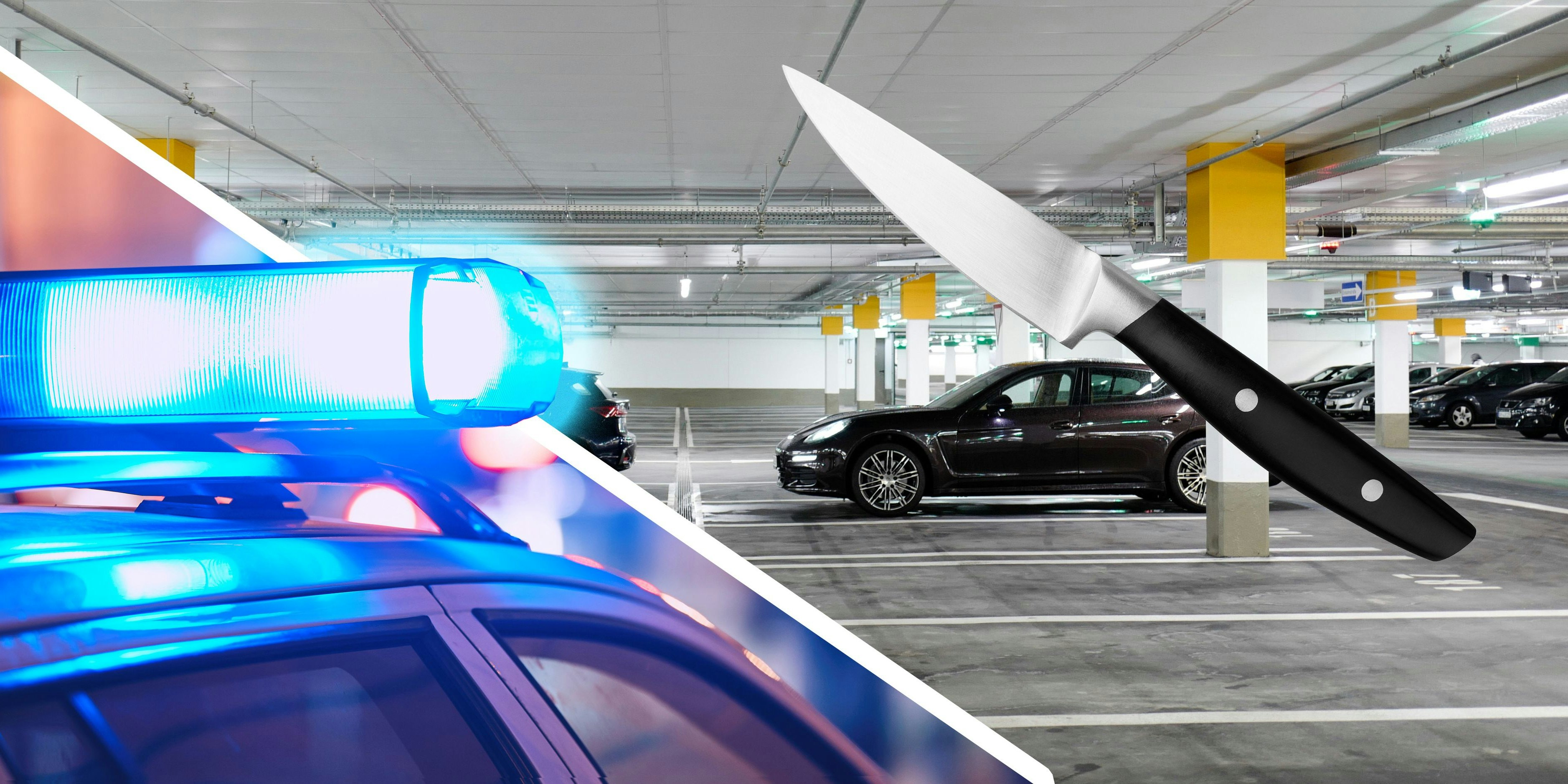 Der Millionär zückte ein Messer wegen 5 Euro Parkgebühr.