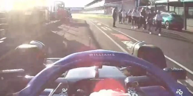 Schreckmoment für Alex Albon