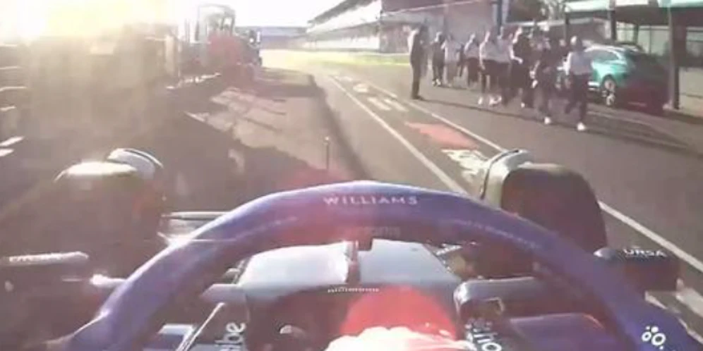 Schreckmoment für Alex Albon