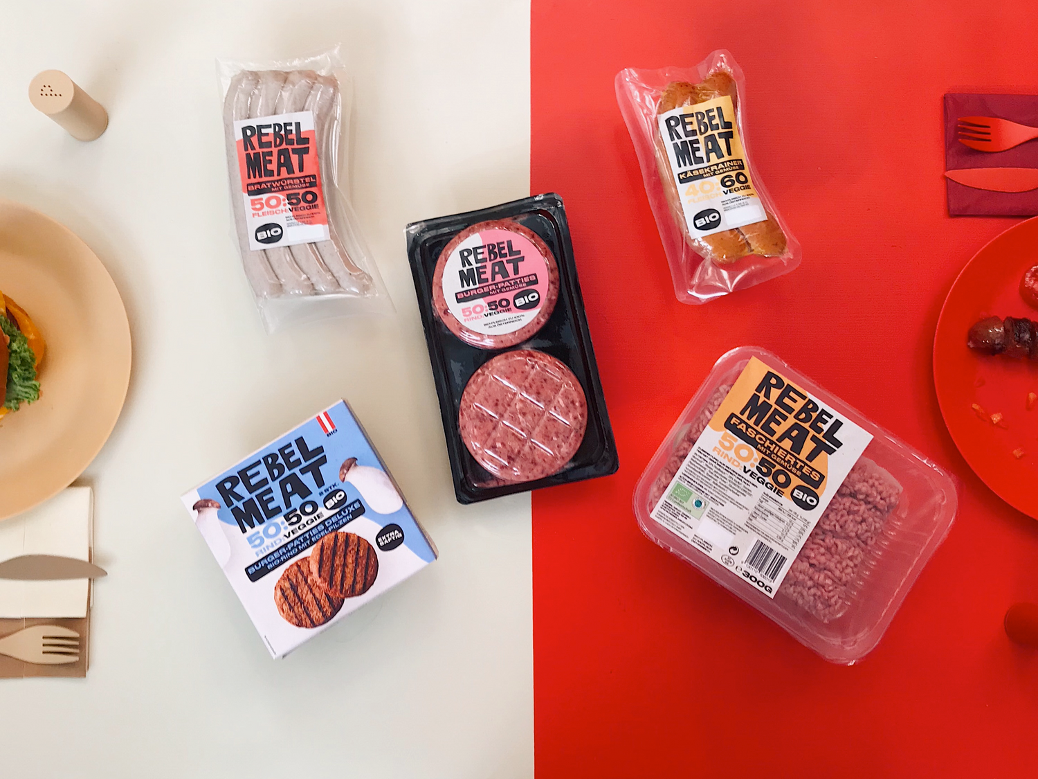 Produktpalette von Rebel Meat GmbH