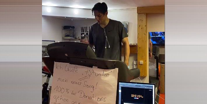 Alexander Eder läuft normalerweise eigentlich nicht.