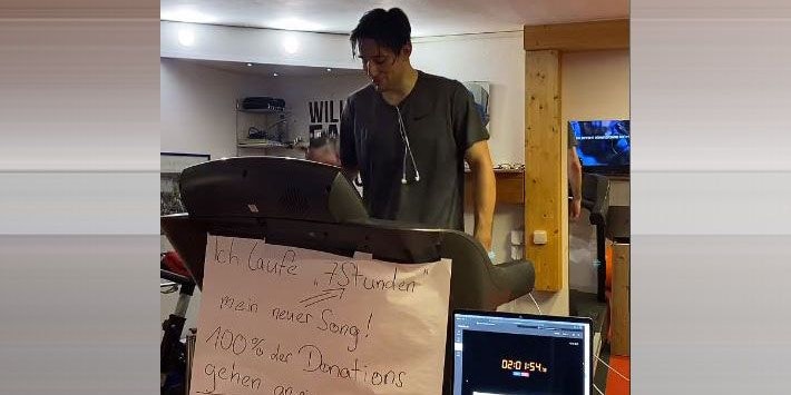 Alexander Eder läuft eigentlich normalerweise nicht.