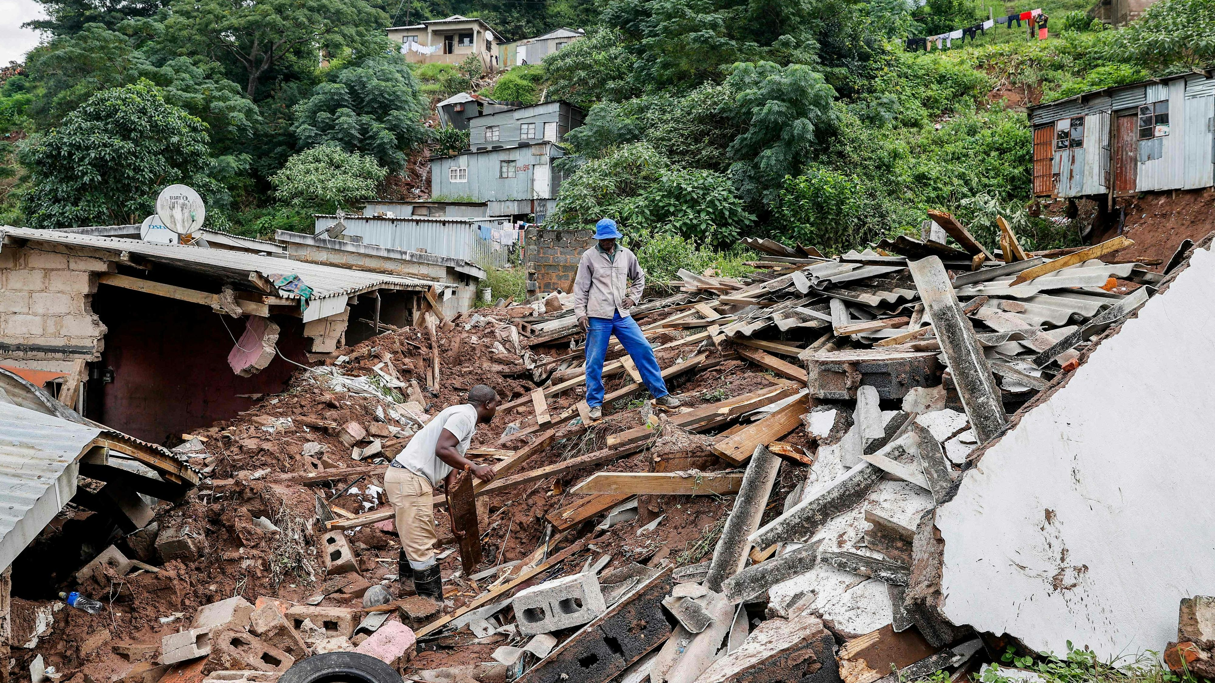 Überschwemmungen Südafrika