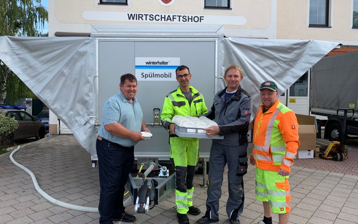 Bgm. Arthur Rasch, Ernst Burmetler, Wolfgang Schuhmeister, Thomas Dirnberger (c) Regionalbüro Pielachtal