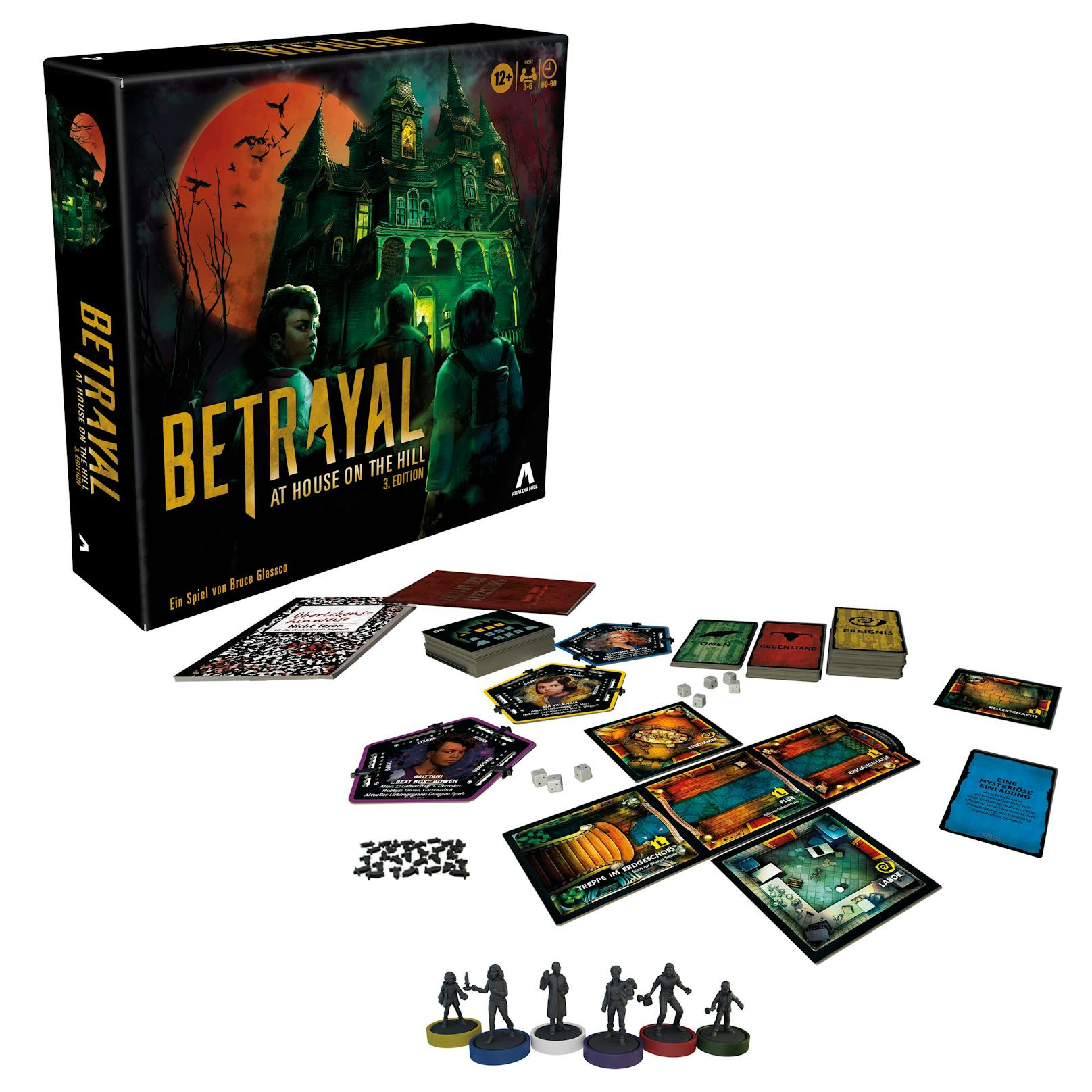 Gruseliger Kultspaß mit Betrayal at House on the Hill 3rd Edition