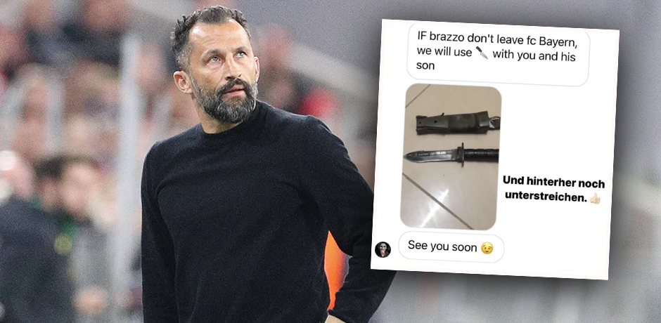 Hasan Salihamidzic wird im Netz bedroht