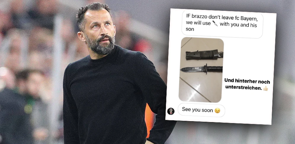 Hasan Salihamidzic wird im Netz bedroht