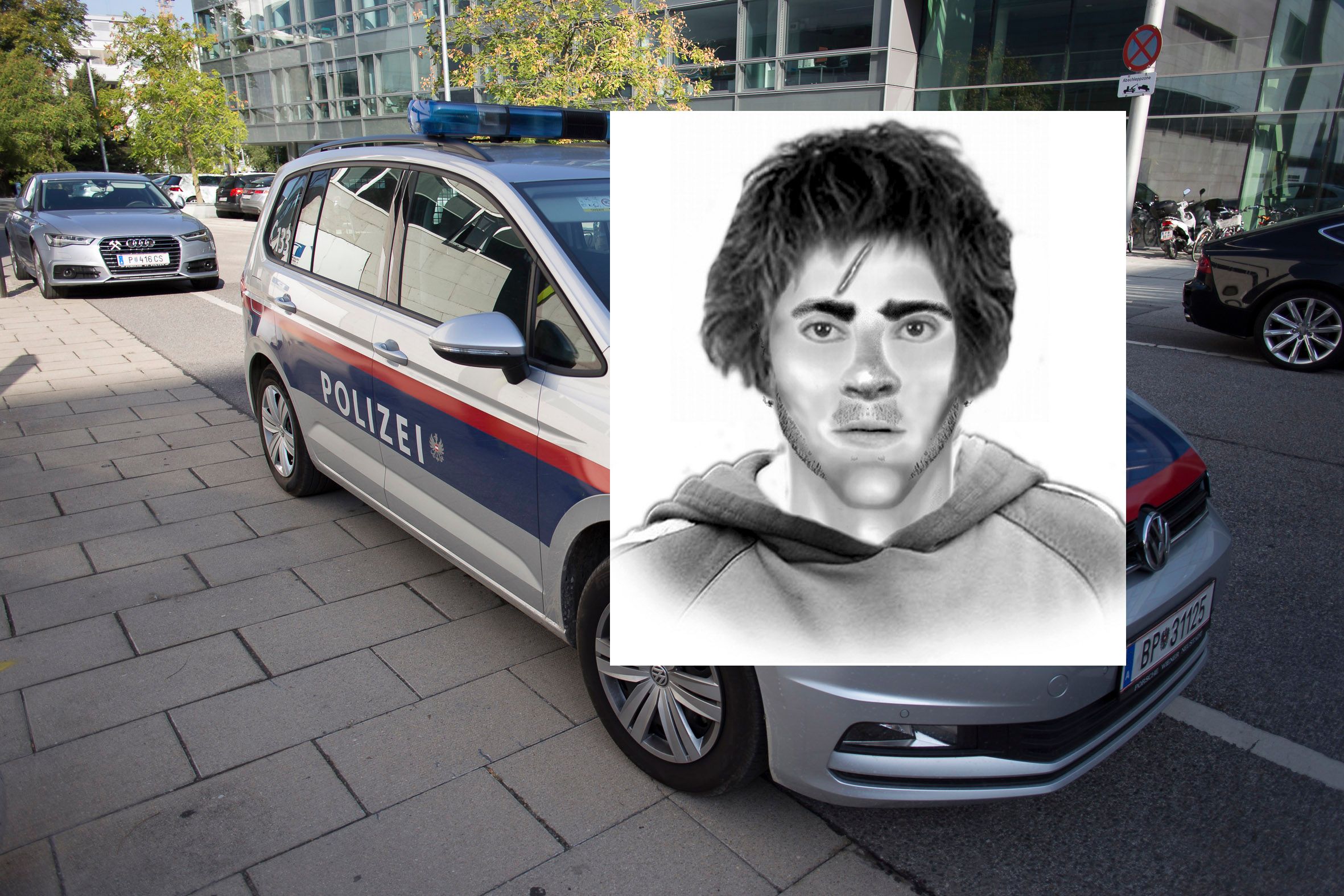 Phantombild: Wer erkennt diesen Verdächtigen?