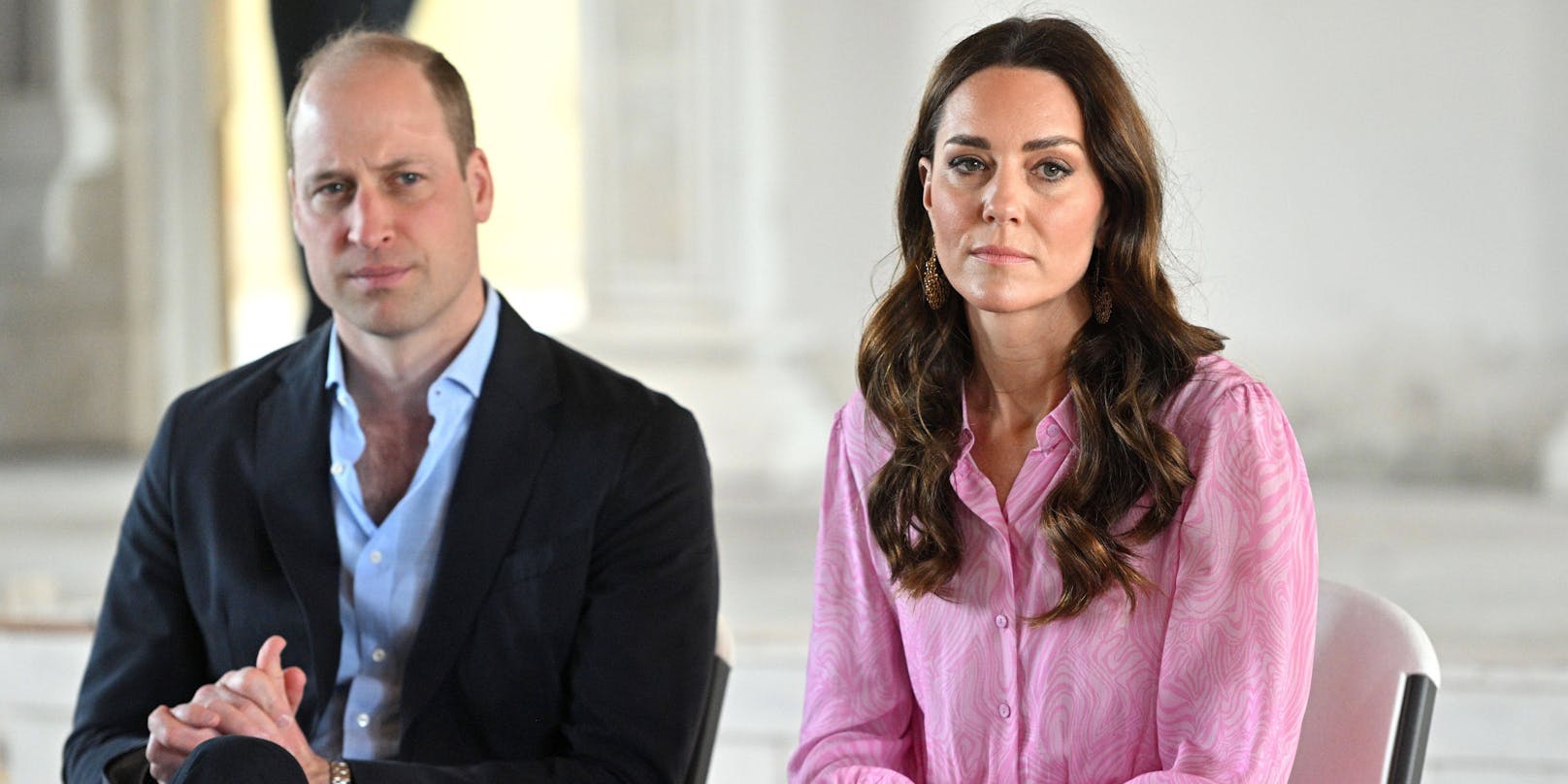 Prinz William mit seiner Frau Kate