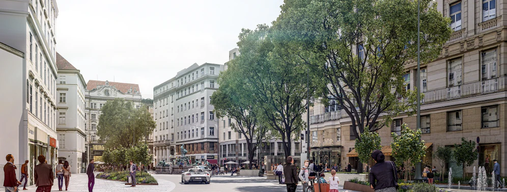 In der City entsteht ein Garagenprojekt im großen Stil. Die Eröffnung ist für Herbst 2022 geplant.