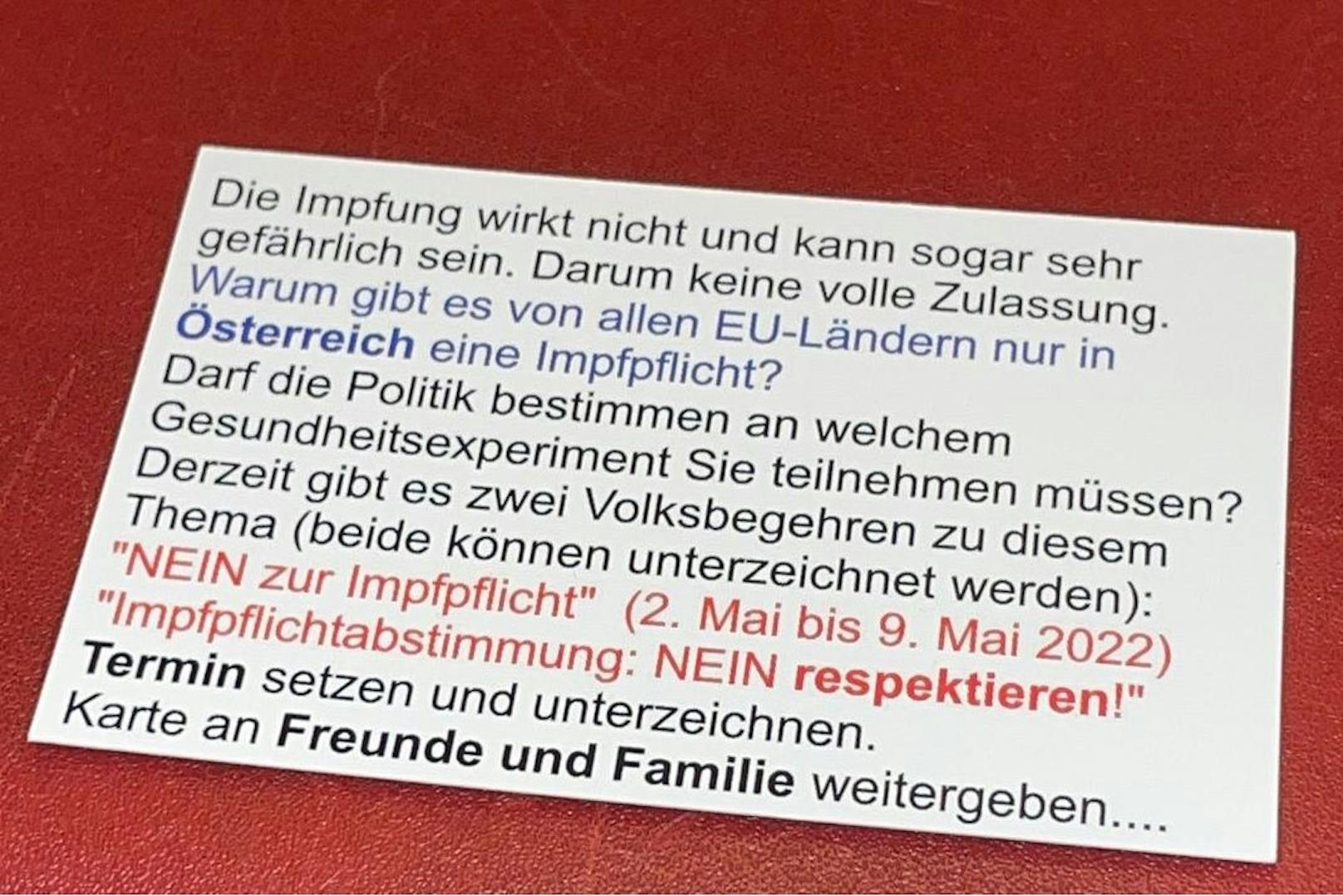 Die Volksbegehren gibt es derzeit wirklich – "Experiment"-Behauptungen darf man jedoch als Verschwörungstheorien abstempeln.