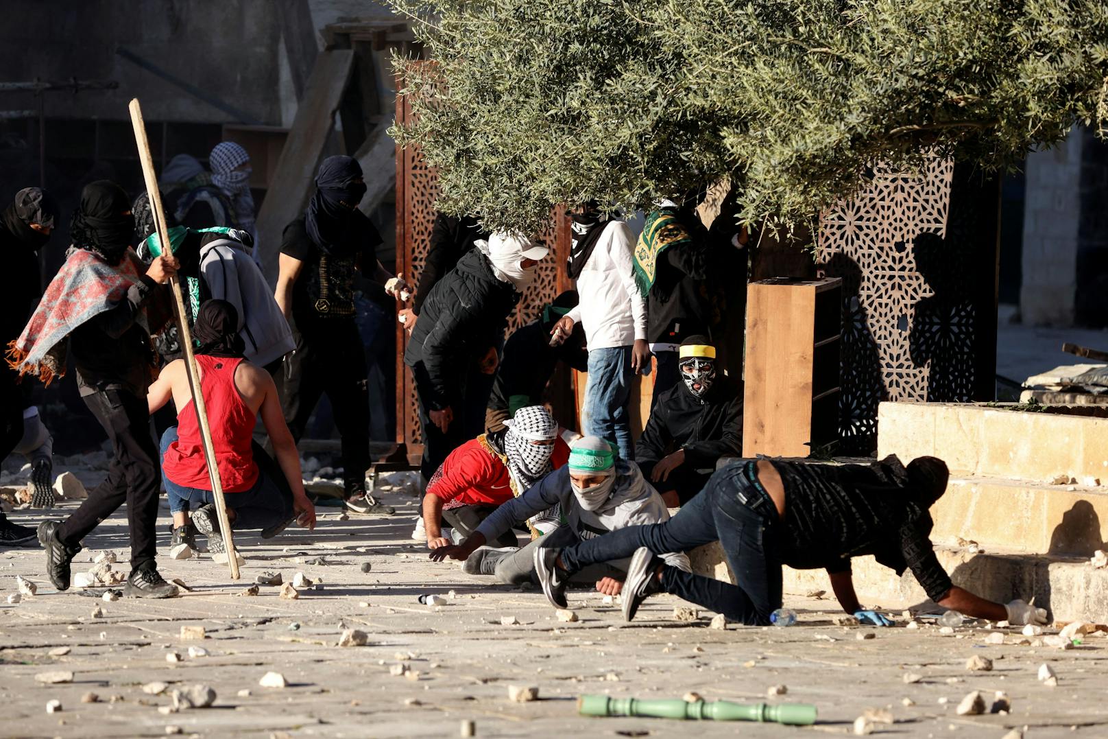 Wieder wachsen die Spannungen rund um die Al-Aksa-Moschee in Jerusalem. 