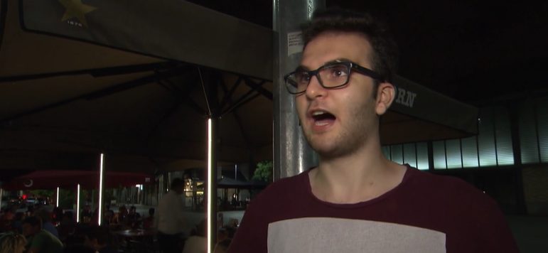 Charbel hatte nicht so viel Glück bei seinem Date.