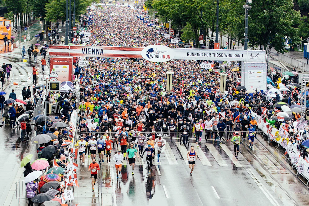 Der Wings for Life World Run findet am Wochenende in Wien statt.&nbsp;