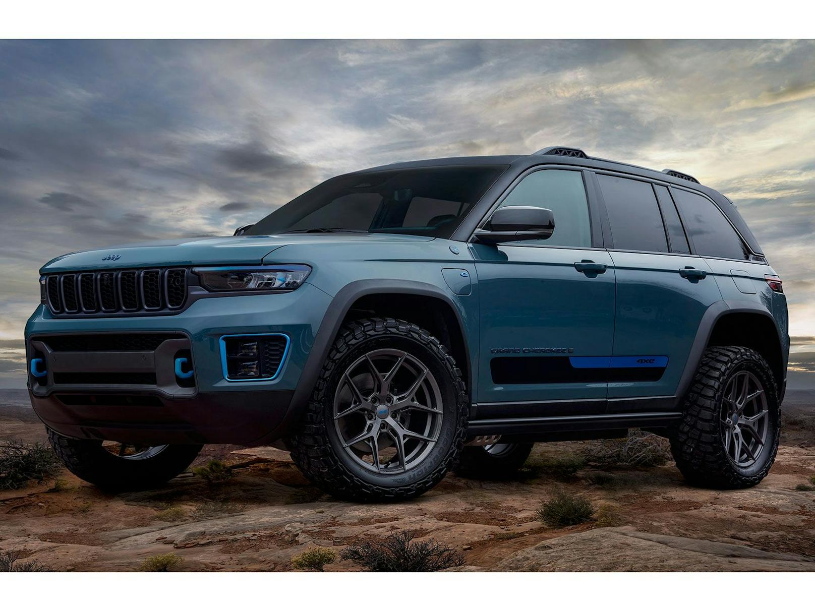 Auch eine Version des neuen Jeep Grand Cherokee ist als Concept Car am Start.