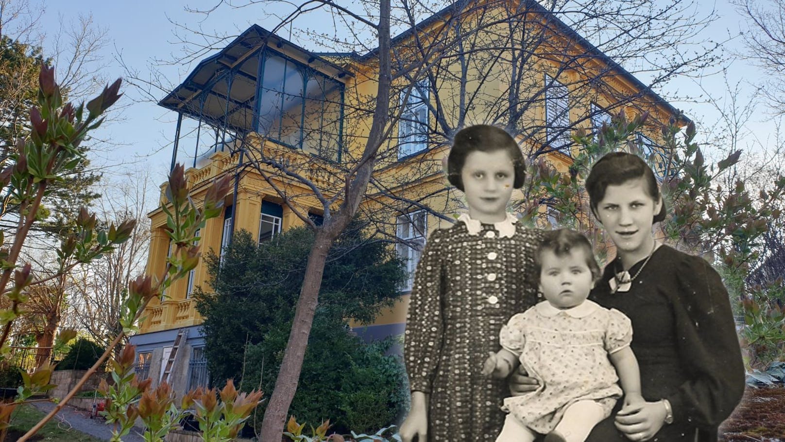 Die drei Schwestern&nbsp;Maria, Hermine und Anneliese aus Bad Vöslau entgingen 1945 nur haarscharf dem Albtraum. Das Foto stammt&nbsp; aus dem Jahr 1941.