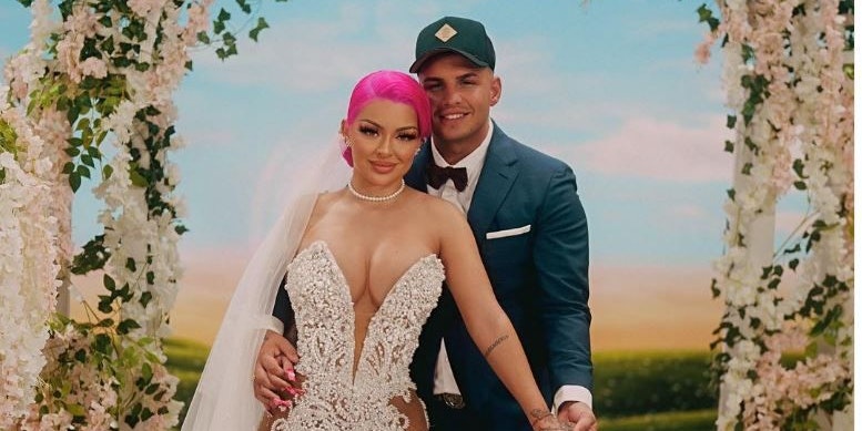 Pietro Lombardi und Katja Krasavice teilten dieses Insta-Foto und schrieben dazu: "Dieses Gefühl ist für uns beide neu".