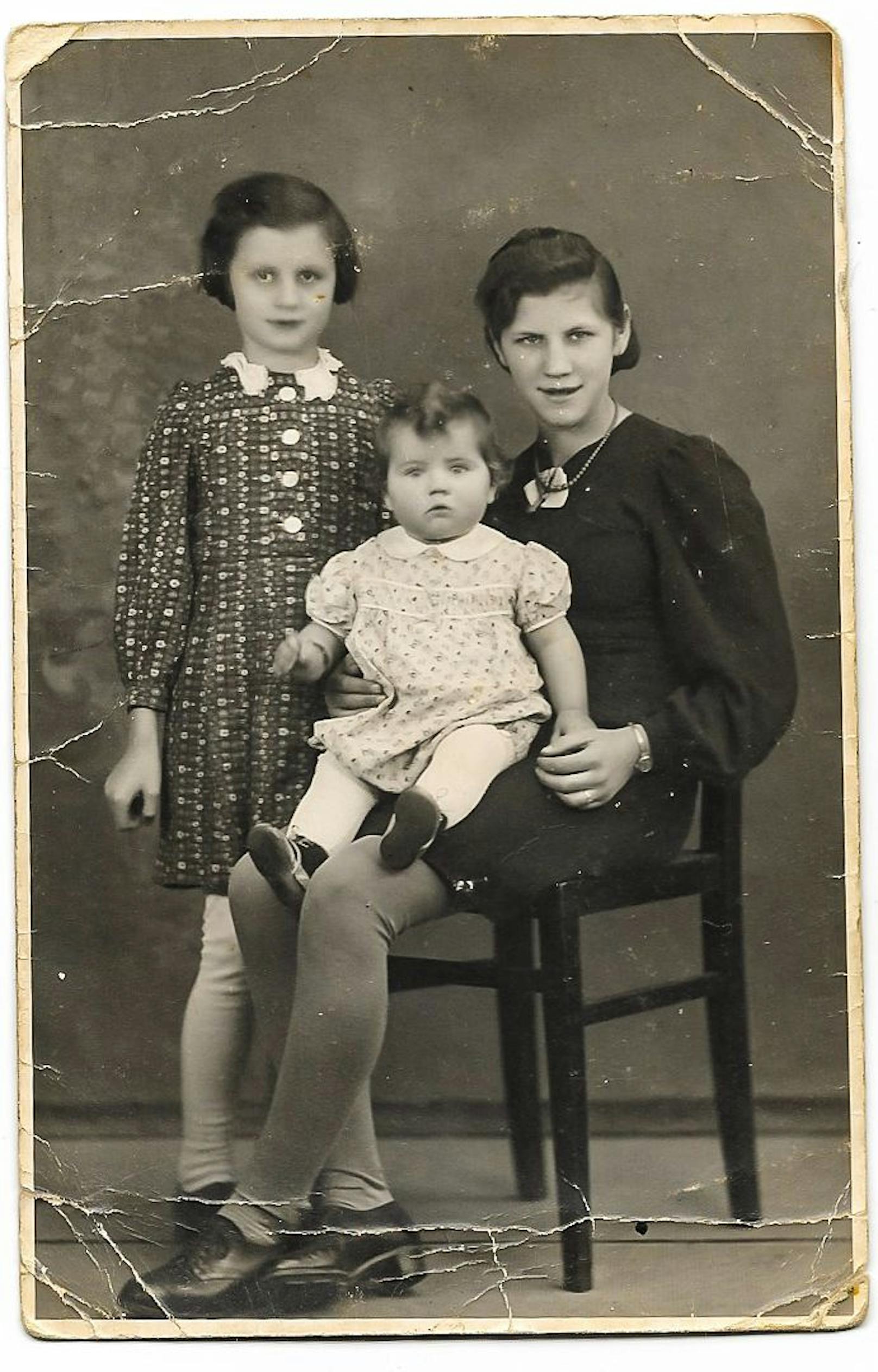 Maria, Hermine und Anneliese im Jahr 1941.