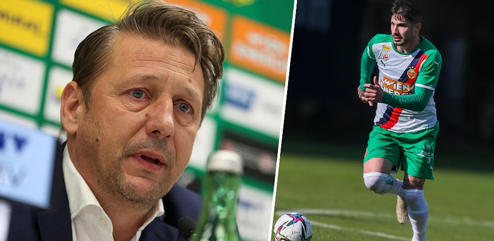 Rapid-Sportdirektor Zoran Barisic ist immer noch böse auf Taxi Fountas