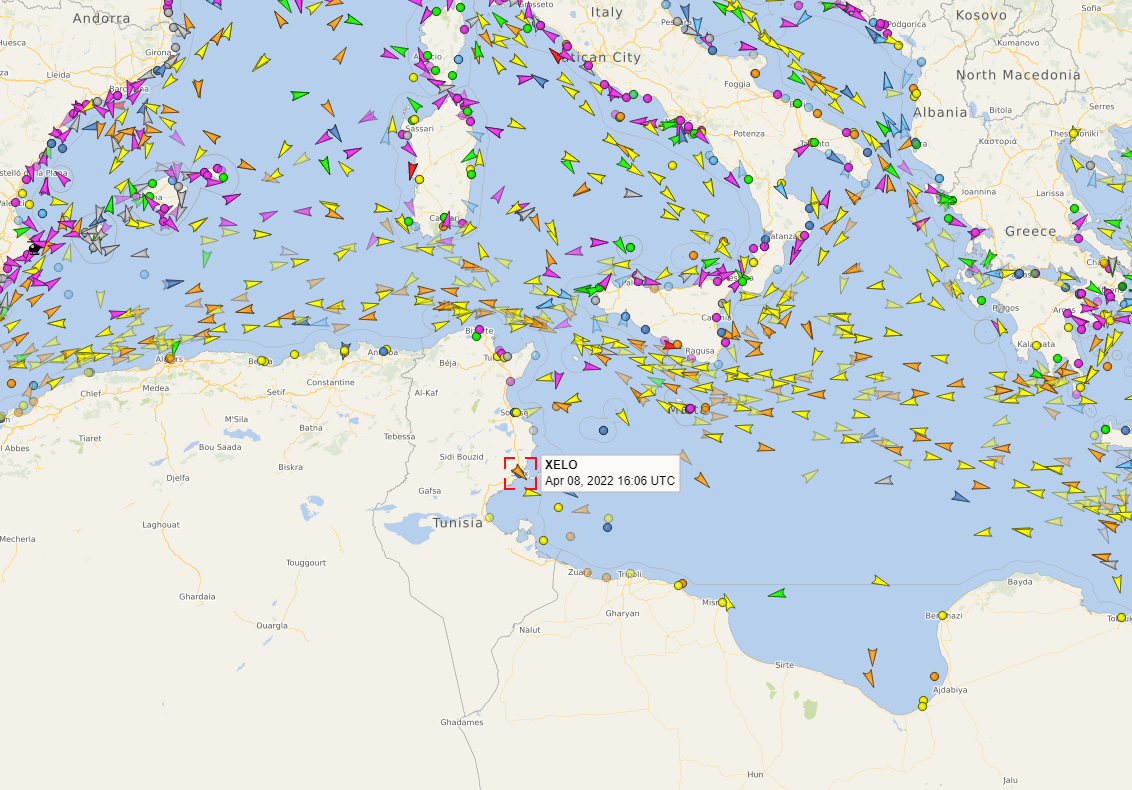 Mit seiner Treibstoffladung war das Schiff unterwegs von Äquatorialguinea nach Malta. 