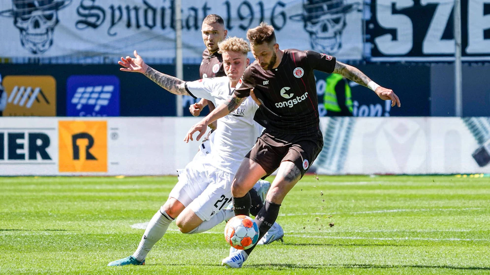 Guido Burgstaller trifft gegen Sandhausen