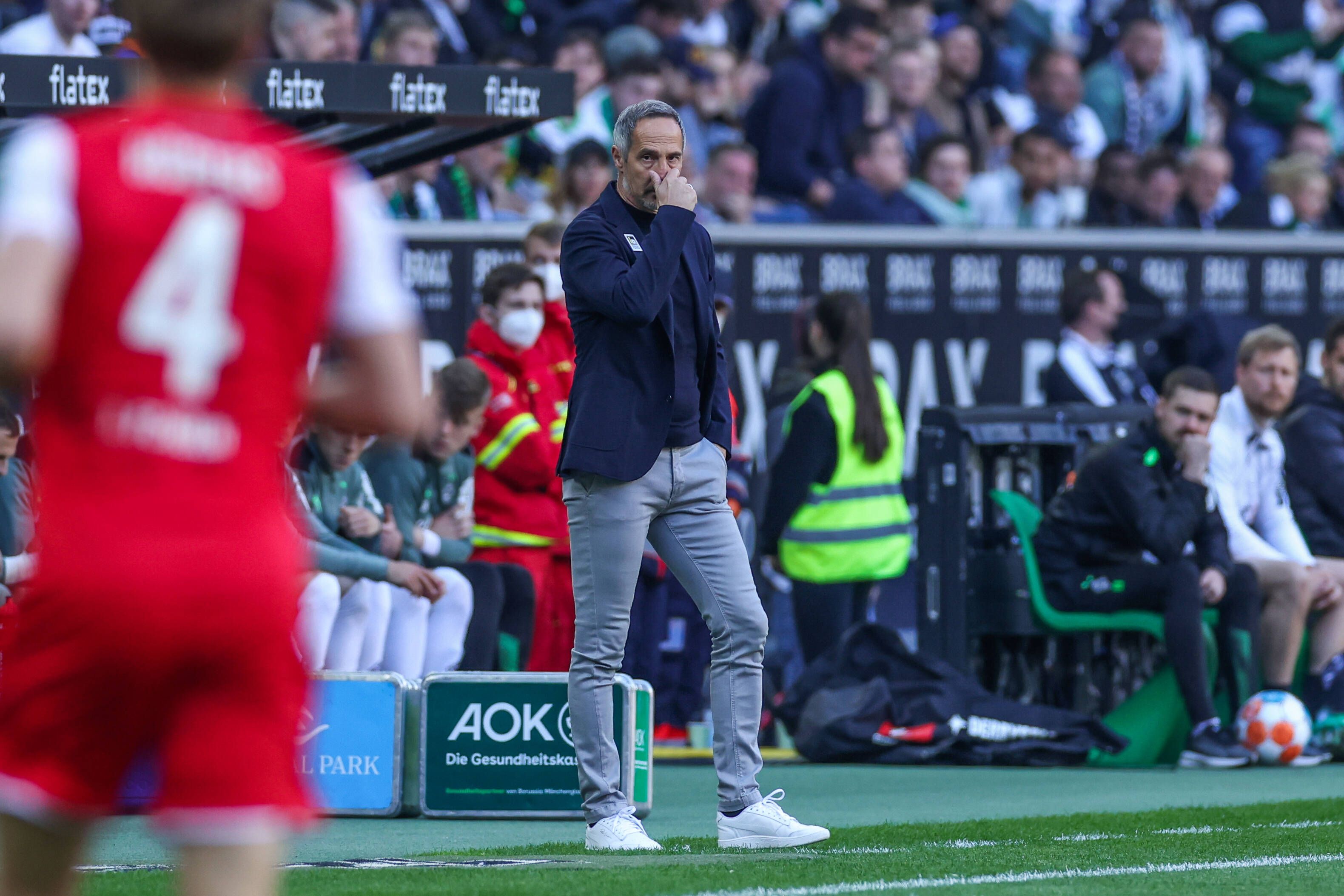 Adi Hütter schlitterte in eine Derby-Niederlage