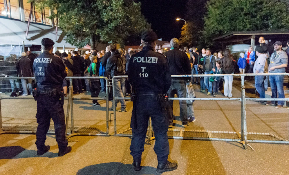 Die Polizei war nach dem Fußballspiel zwischen Wacker Innsbruck und dem GAK gefordert.