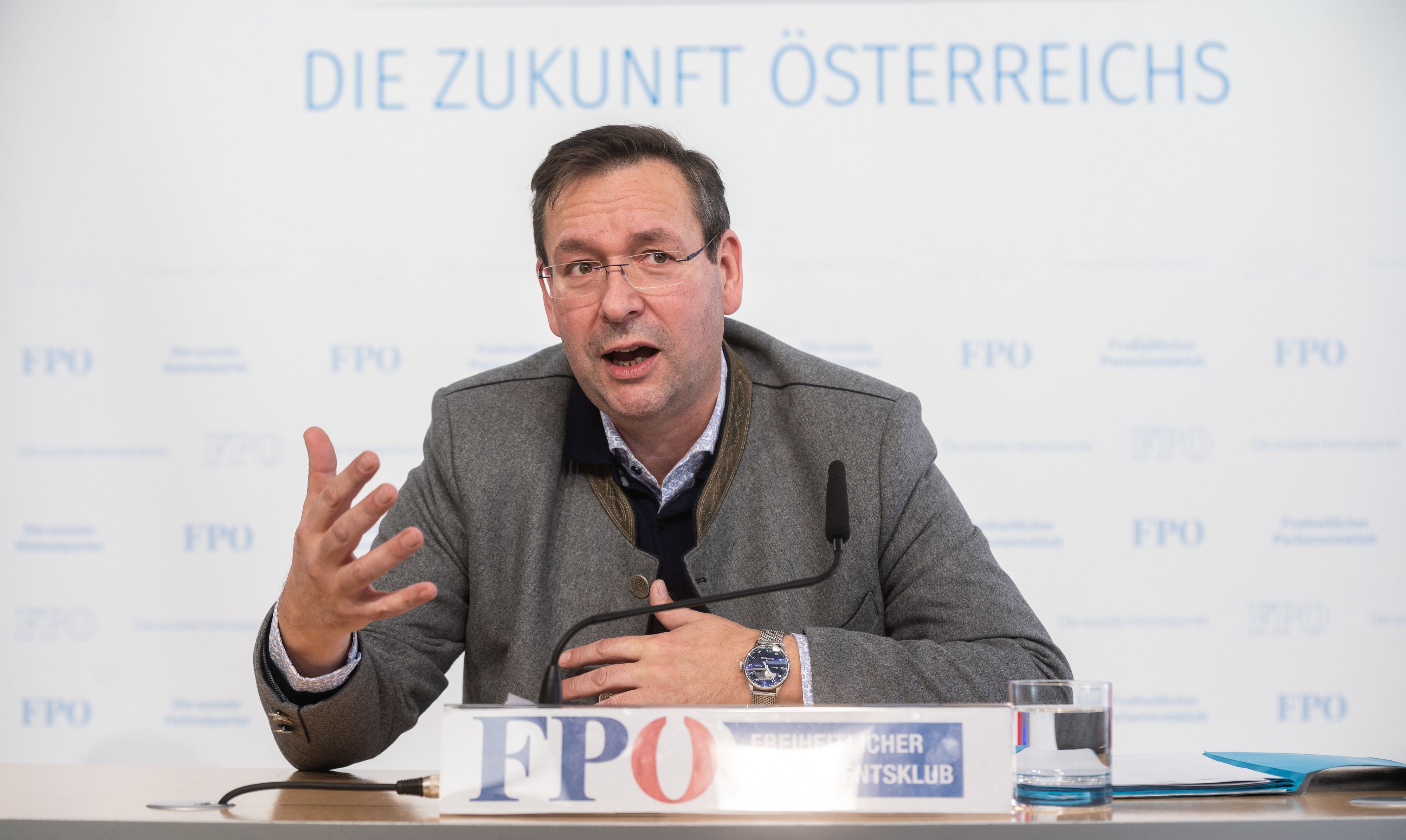 FPÖ-Bildungssprecher Hermann Brückl