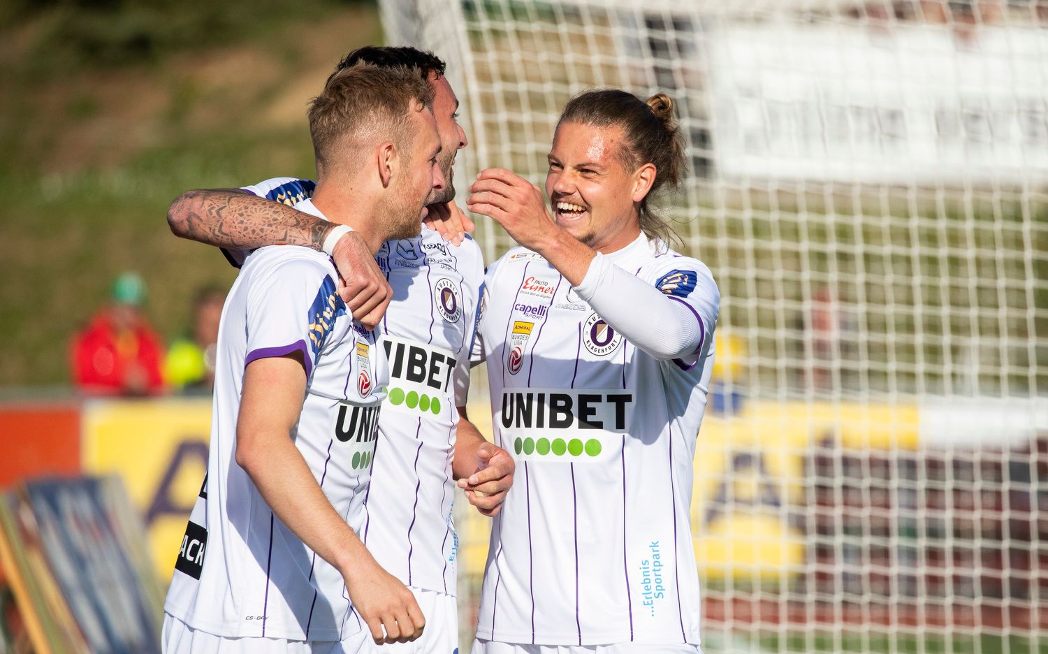 Jubel bei Austria Klagenfurt