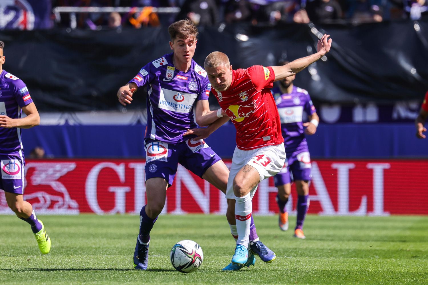 Die Austria duelliert sich mit Salzburg