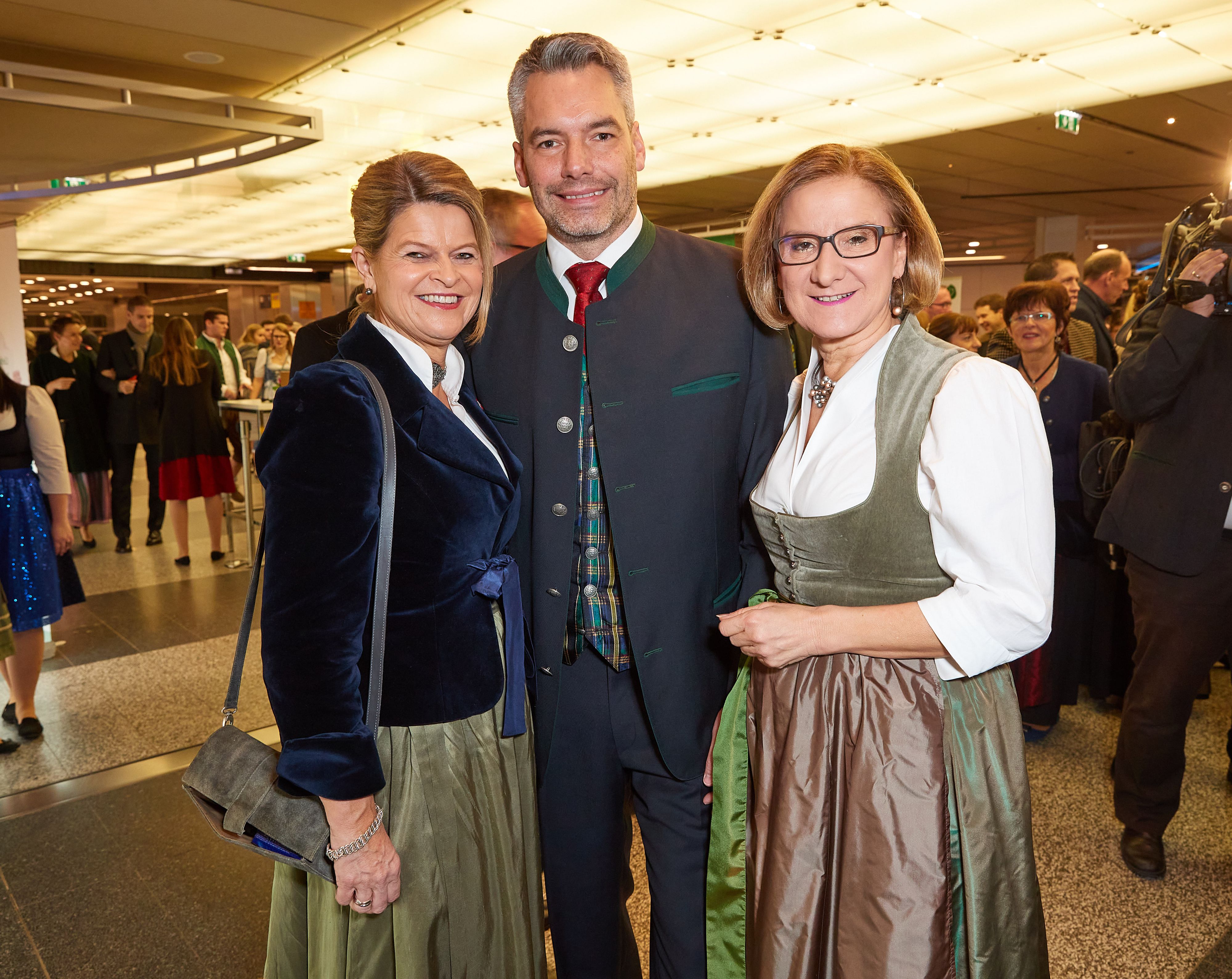 Dieses Foto vom Bauernbundball 2020 war Stein des Twitter-Anstoßes.