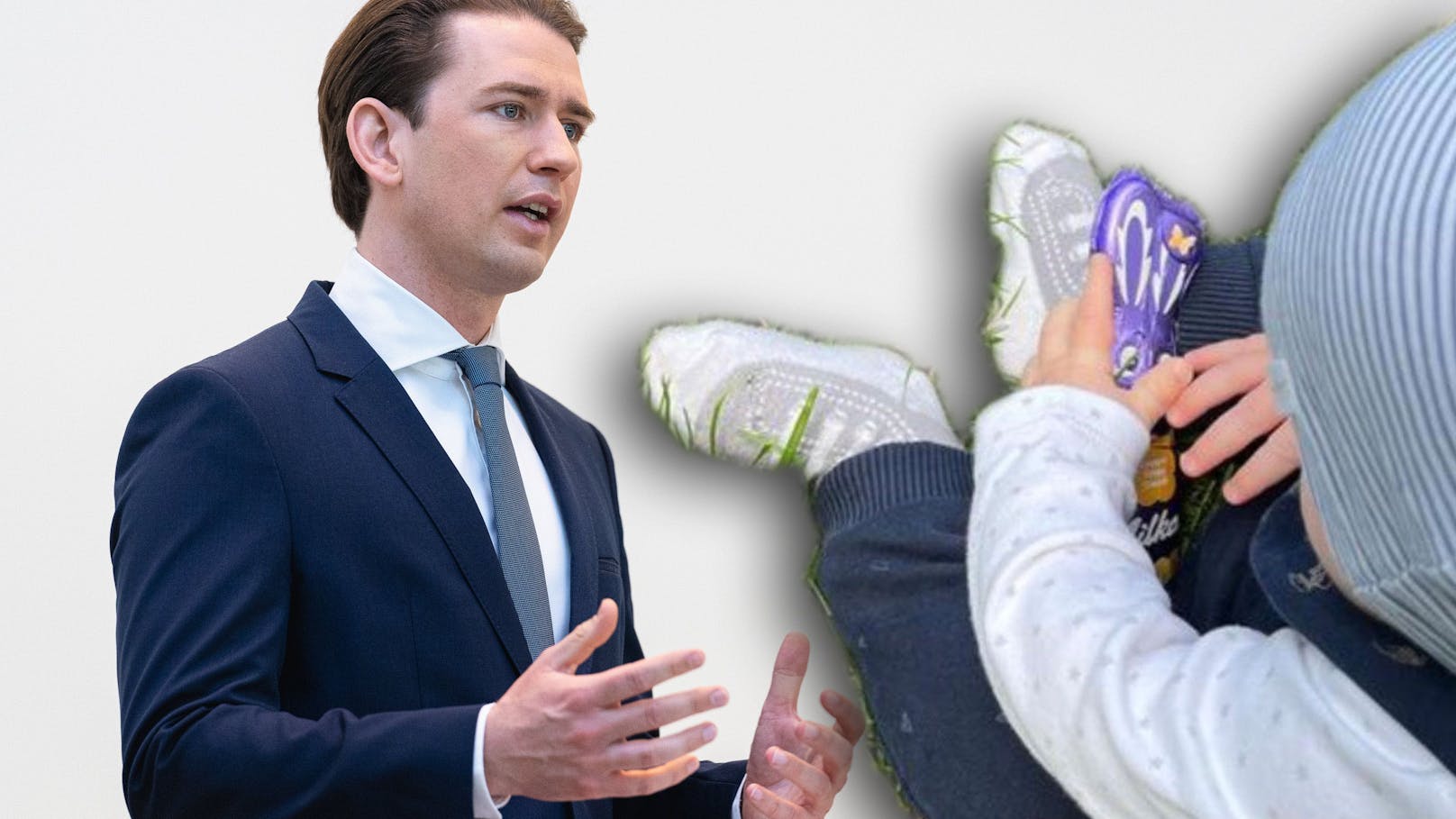 Sebastian Kurz zeigt erstes Foto von Sohn Konstantin