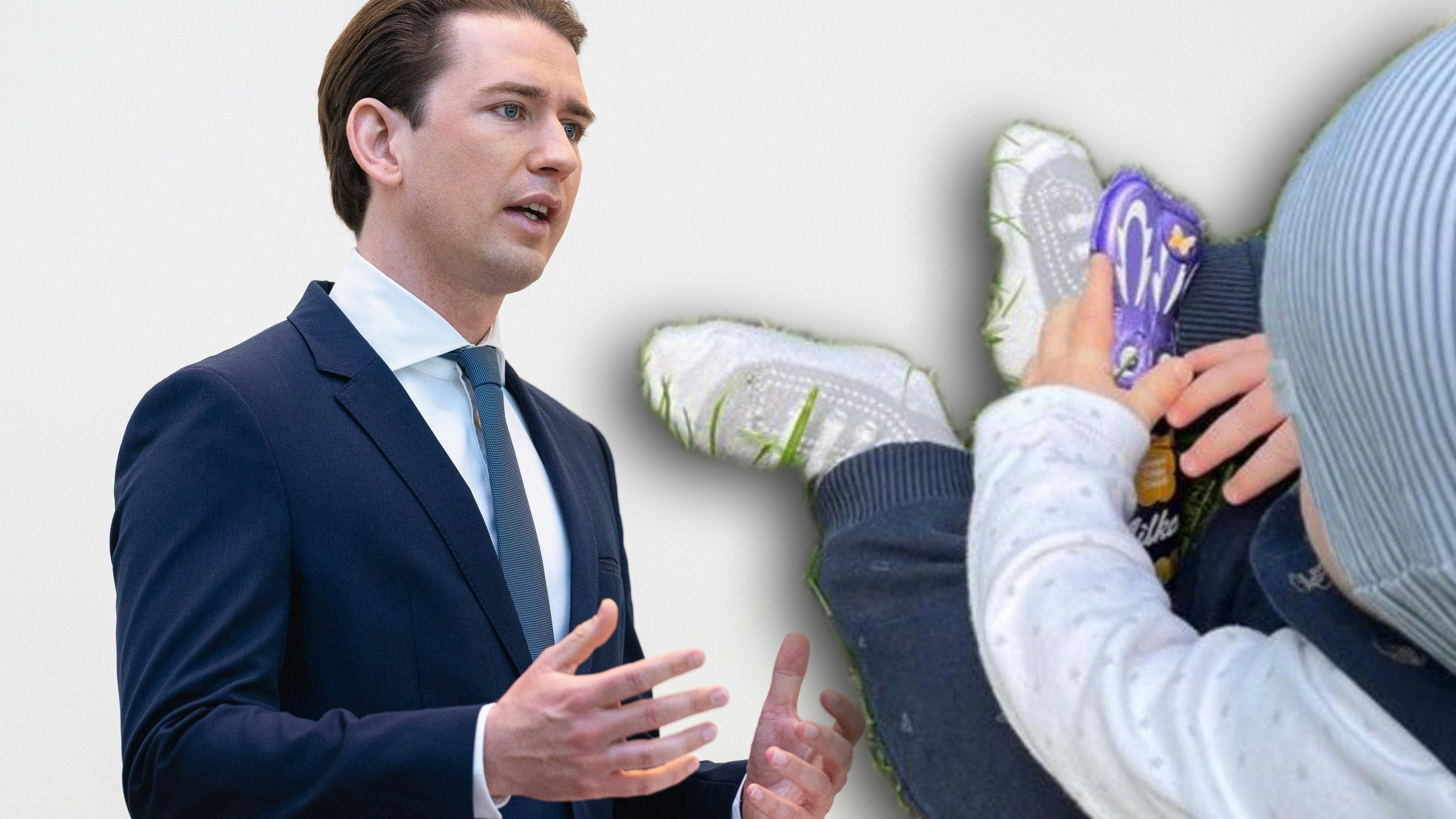 Heute.at - Sebastian Kurz zeigt erstes Foto von Sohn Konstantin