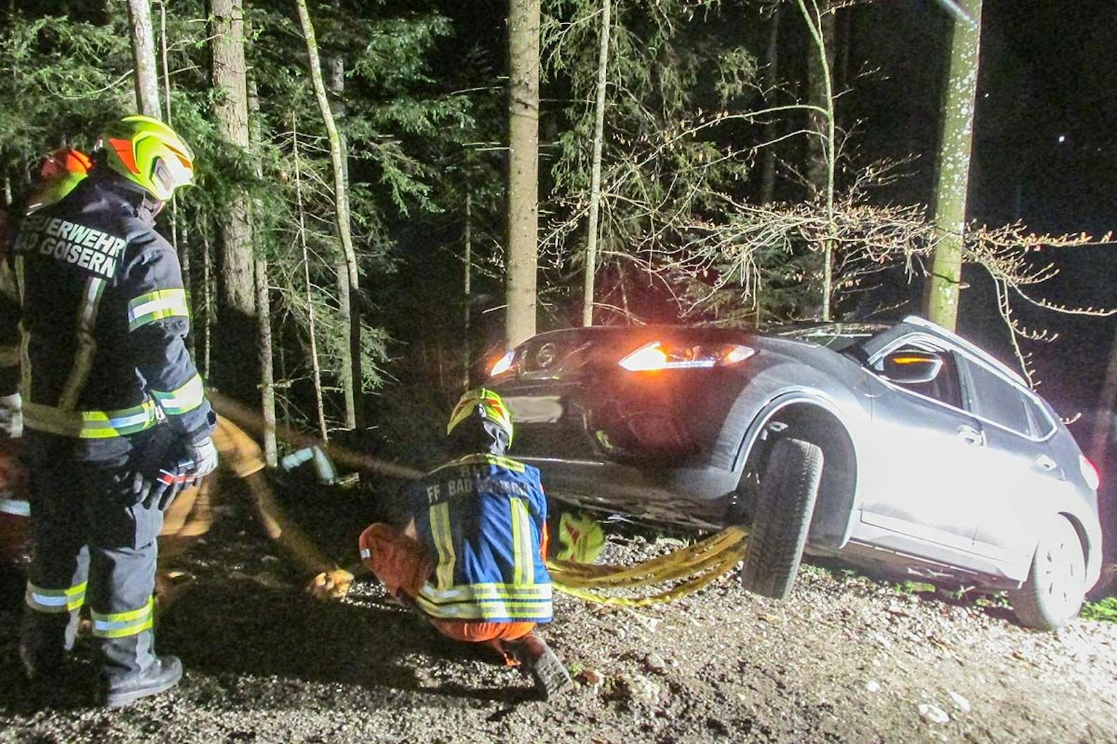 Der Fahrer war ortsunkundig und in Bad Goisern unterwegs. 