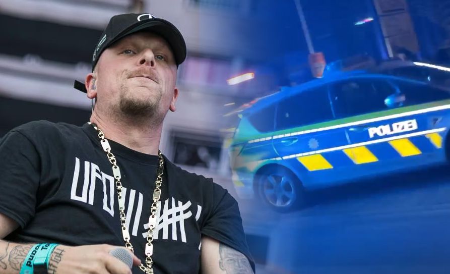 Bonez MC hat den Polizeieinsatz in seiner Insta-Story dokumentiert.