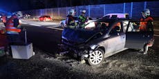 Schwerer Crash im Osterrückreiseverkehr auf Autobahn