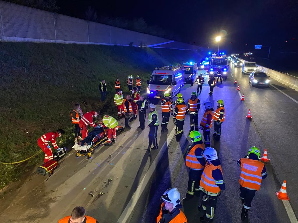 Ein Großaufgebot an Einsatzkräften war vor Ort.
