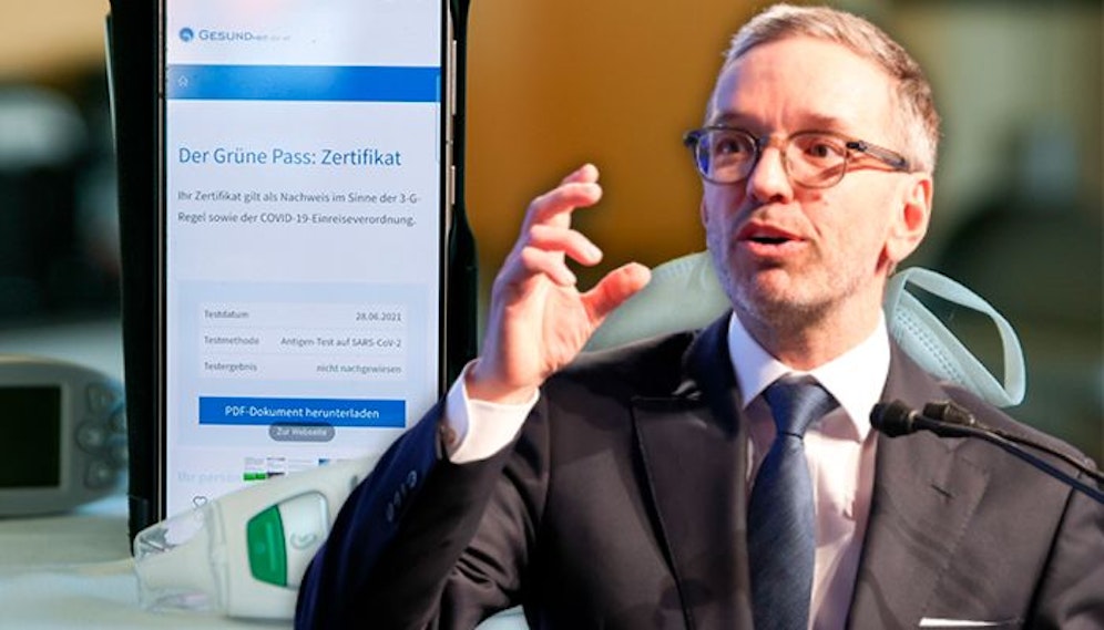 FPÖ-Chef Herbert Kickl sieht eine Corona-Infektionen nun wie eine Influenza.
