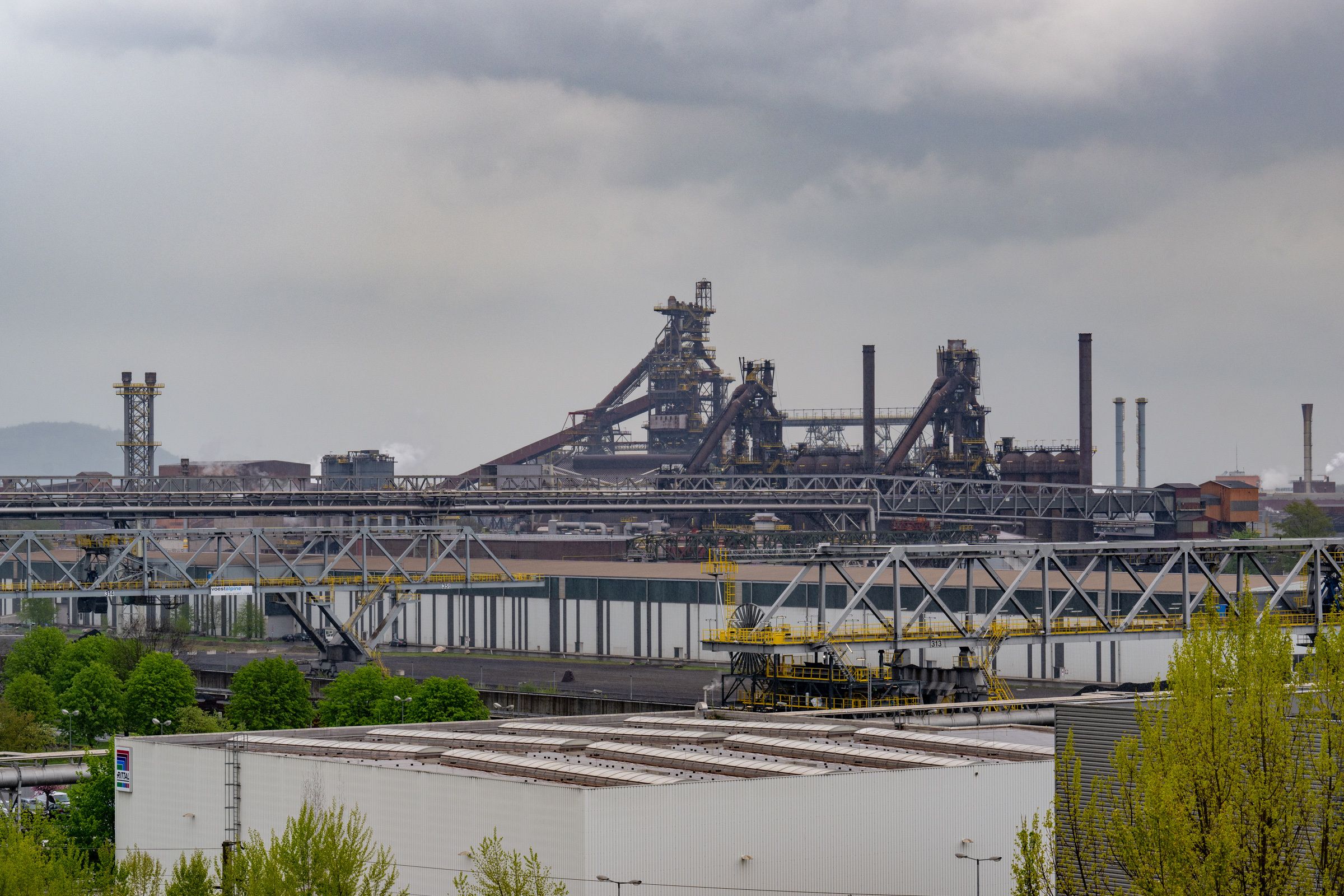 Der Mann war mit dem Pendler-Bus in die Voest unterwegs.