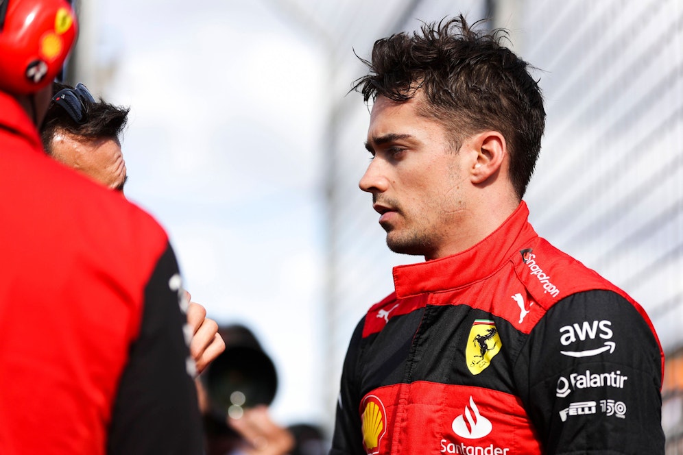 Charles Leclerc wurde in Viareggio überfallen. 