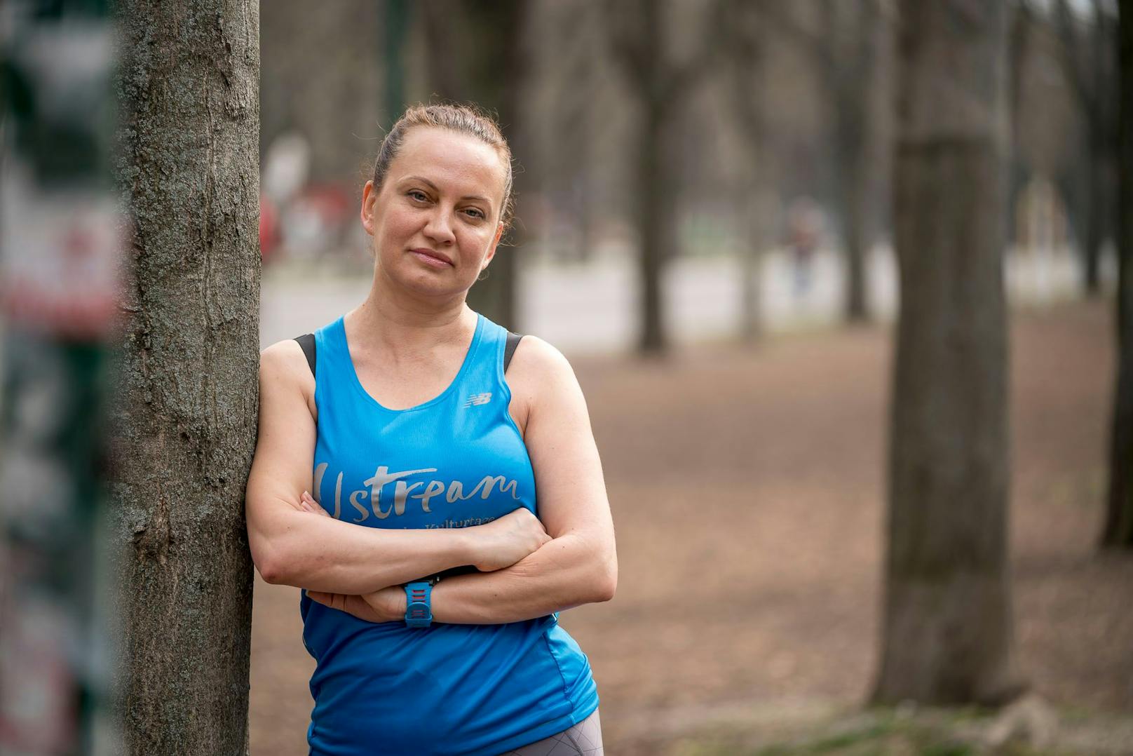 Die Ukrainerin Oleksandra Saienko will beim Vienna City Marathon ein Zeichen setzen