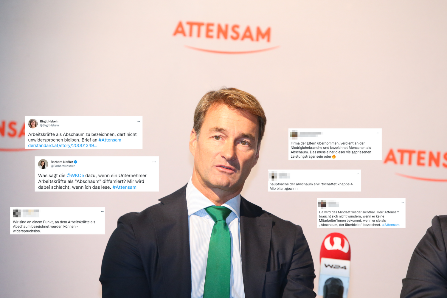 Oliver Attensam muss sich nach einer unglücklichen Wortwahl entschuldigen.