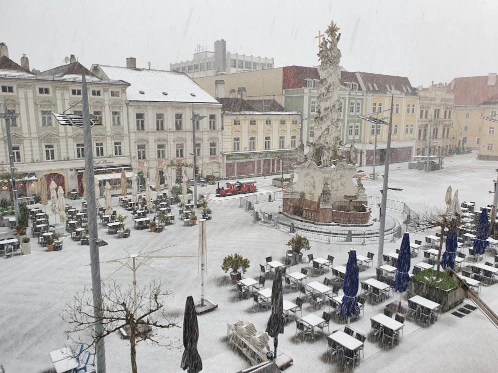 St. Pölten ganz in weiß